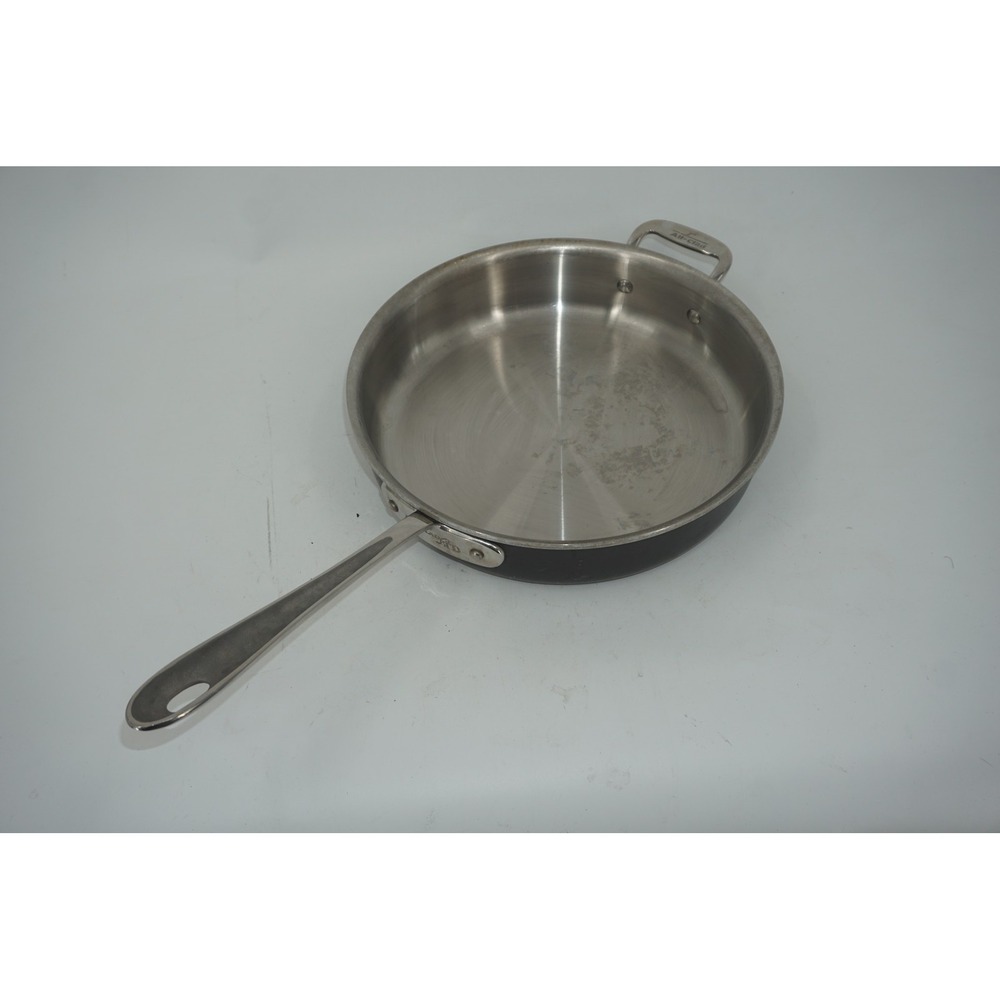 All-Clad LTD 11" Black Stainless Steel Saute Pan Oven Safe Cookware